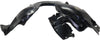 5-SERIES 08-10 FRONT FENDER LINER LH, Front Section, Plastic, Vacuum Form, Sedan
