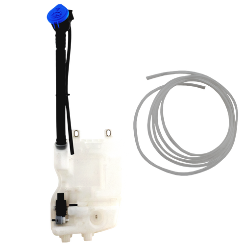 X1 16-22/X2 18-22 WASHER RESERVOIR, Assembly, w/ Pump, Cap and Sensor, w/o Headlight Washer Holes, 44 cm. height