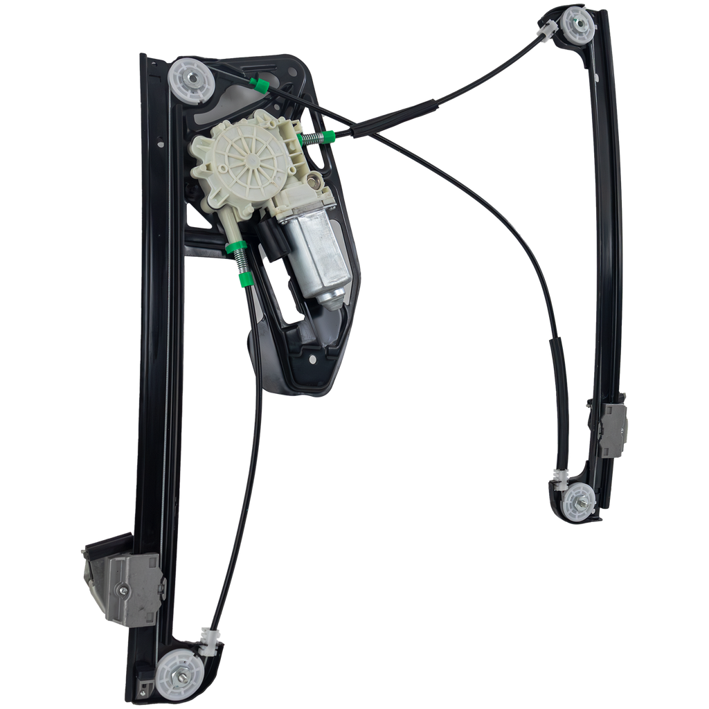 7-SERIES 95-01 FRONT WINDOW REGULATOR LH, Power, w/ Motor, Standard Glass