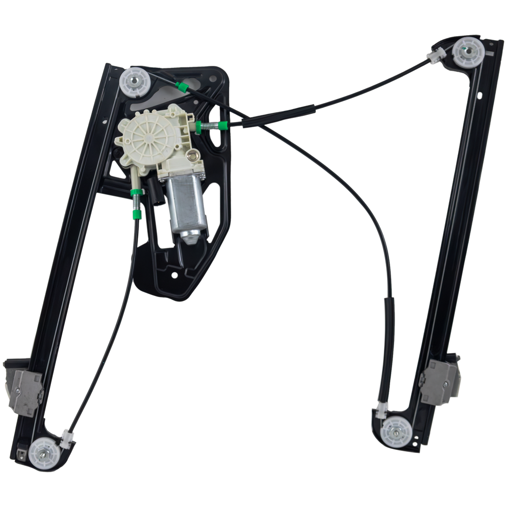 7-SERIES 95-01 FRONT WINDOW REGULATOR LH, Power, w/ Motor, Standard Glass
