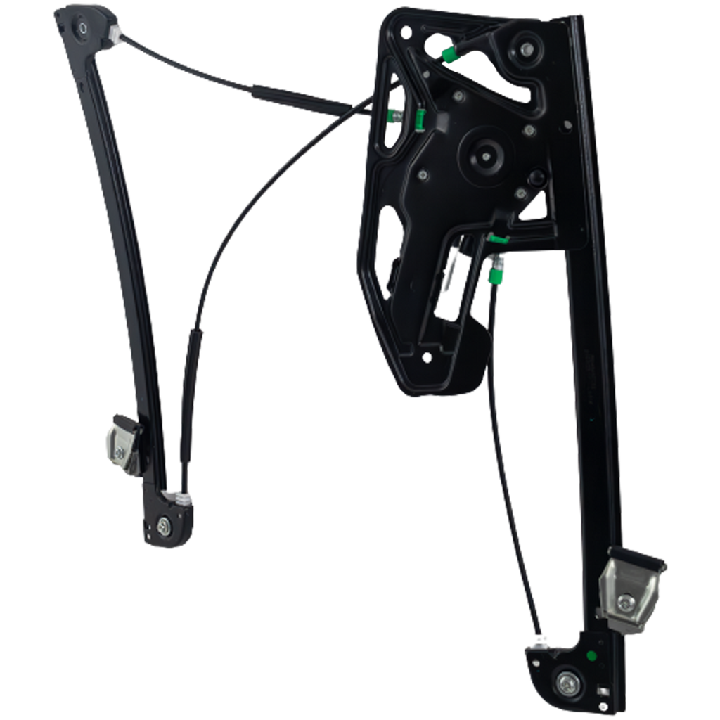 7-SERIES 95-01 FRONT WINDOW REGULATOR LH, Power, w/ Motor, Standard Glass