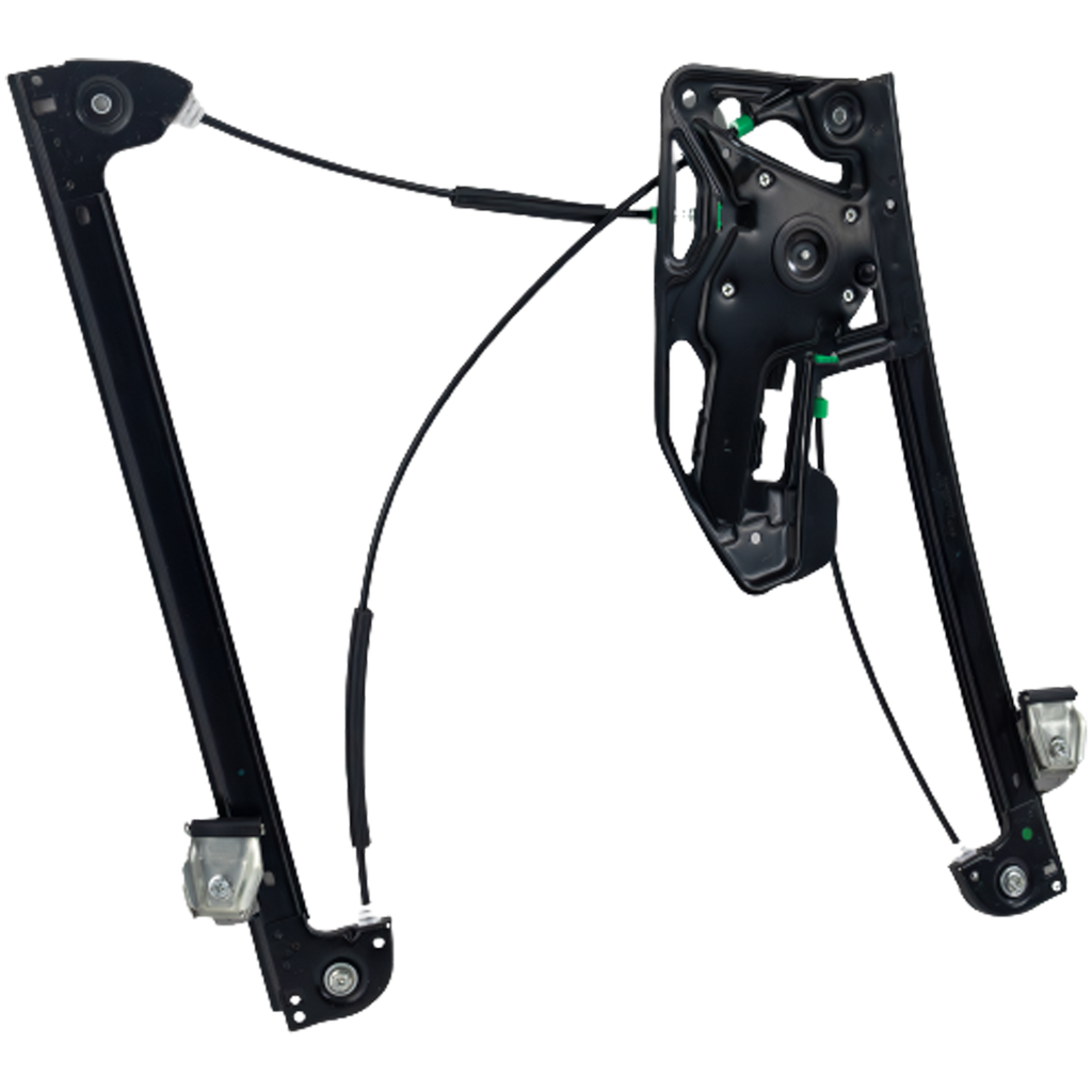 7-SERIES 95-01 FRONT WINDOW REGULATOR LH, Power, w/ Motor, Standard Glass