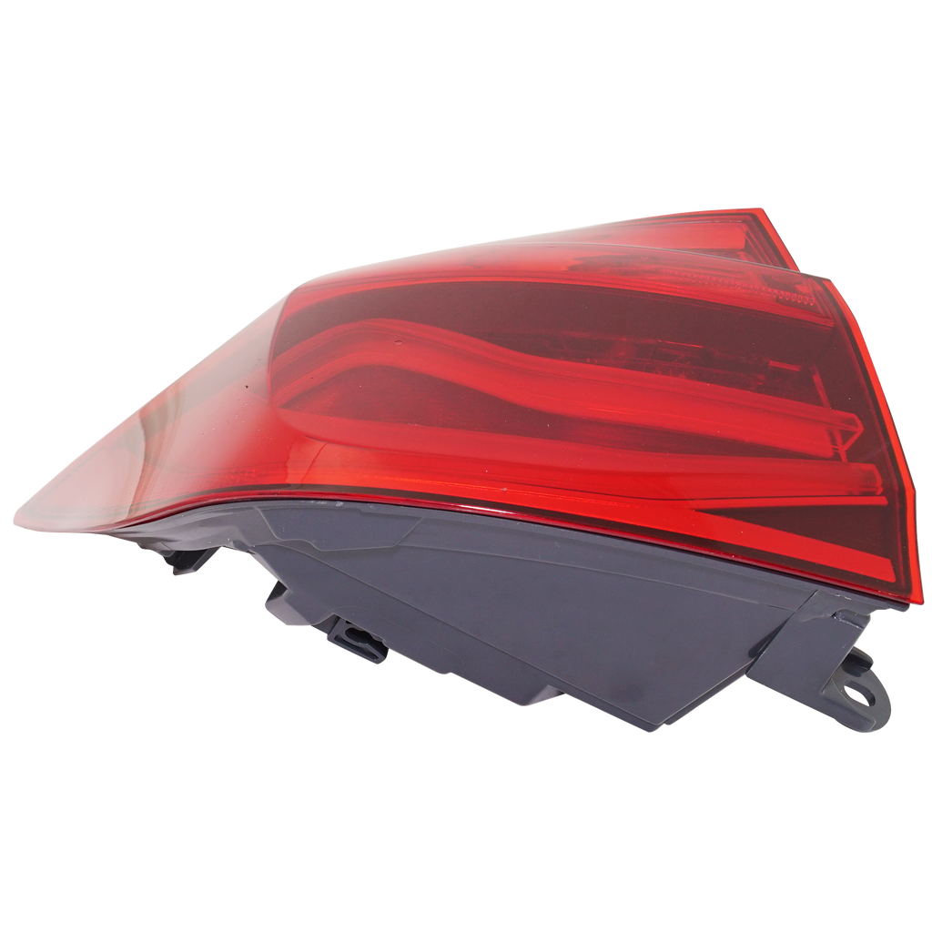 3-SERIES 16-18 TAIL LAMP LH, Outer, Assembly, Sedan, (Luxury/Modern/Standard, 18-18) - CAPA