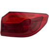Tail Lamp Right Passenger Side For 2017-2020 BMW 5-Series Outer Assembly LED CAPA Replacement RB73010025Q