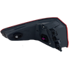 Tail Lamp Right Passenger Side For 2017-2020 BMW 5-Series Outer Assembly LED CAPA Replacement RB73010025Q