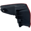Tail Lamp Right Passenger Side For 2017-2020 BMW 5-Series Outer Assembly LED CAPA Replacement RB73010025Q
