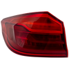 5 SERIES 17-20 TAIL LAMP LH, Outer, Assembly, LED, Sedan - CAPA
