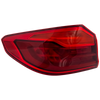 Tail Lamp Left Driver Side For 2017-2020 BMW 5-Series Outer Assembly LED CAPA Replacement RB73010026Q