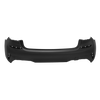 3-SERIES 19-22 REAR BUMPER COVER, Primed, w/ M Sport Pkg, w/o Park Distance Control Sensor Hole, Sedan