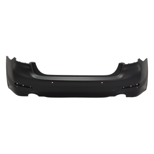 5-SERIES 17-20 REAR BUMPER COVER, Primed, (Exc. 540i Model), Sedan, w/o M Pkg., w/o Luxury Pkg., w/ Park Distance Control Sensor Holes, w/o Park Assist Sensor Holes