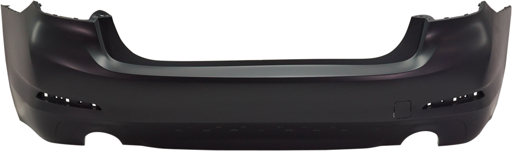 5-SERIES 17-20 REAR BUMPER COVER, Primed, (Exc. 540i Model), Sedan, w/o M Pkg., w/ Luxury Pkg., w/o Park Distance Control Sensor Holes