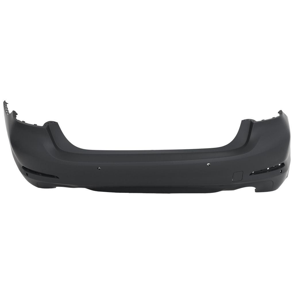 Rear Bumper Cover Primed For BMW 5-Series 2017-2020 (Exc. 540i Model) Sedan Without M Pkg With Luxury Pkg Replacement RB76010078P