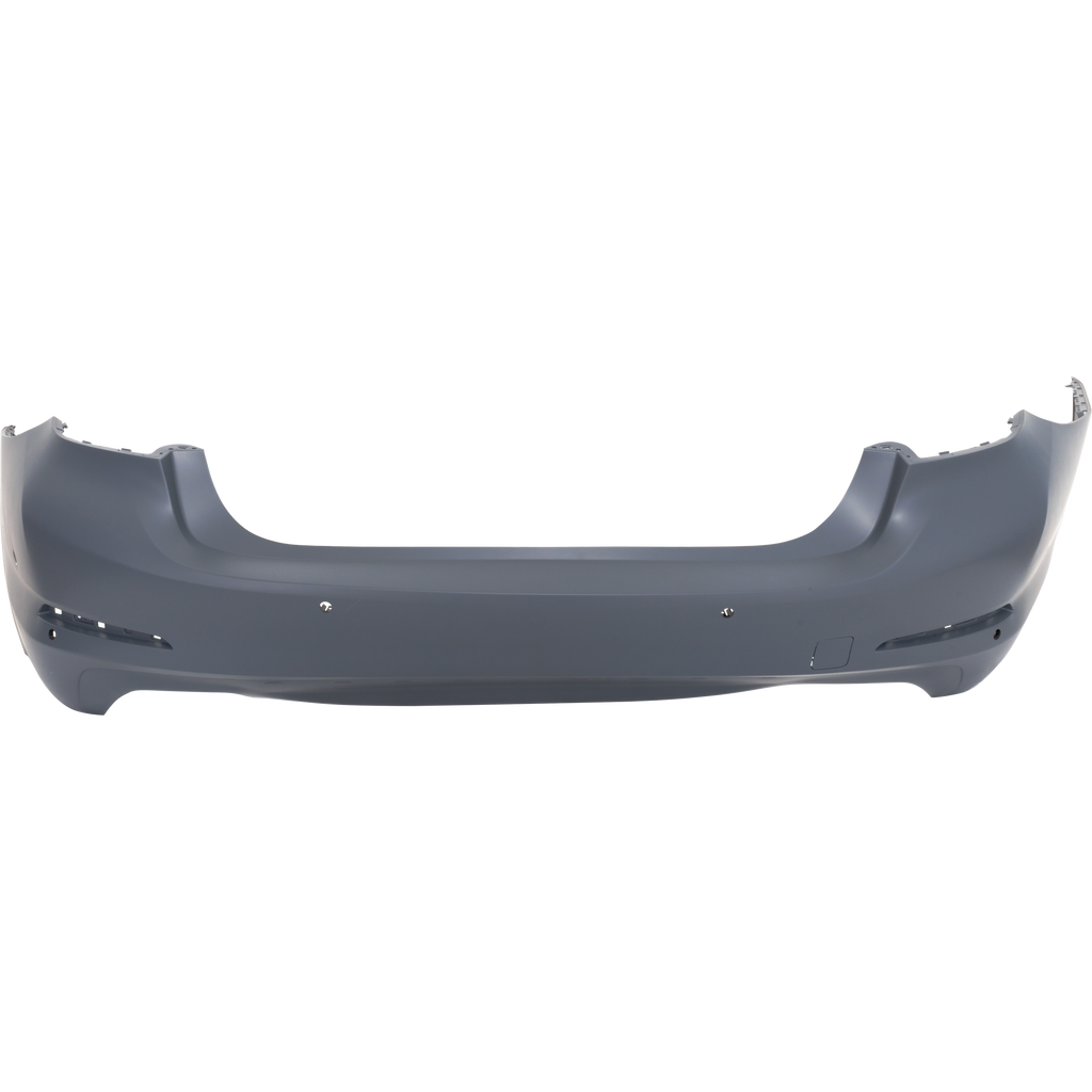 Rear Bumper Cover Primed For BMW 540I 2017-2020 Without M Pkg With Luxury Pkg With Park Distance Control Sensor Holes and Park Assist Sensor Holes Replacement RB76010080P