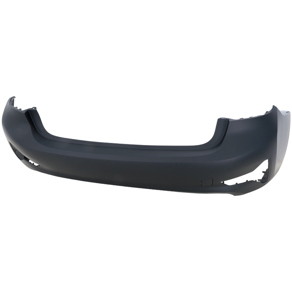 330I 19-22 REAR BUMPER COVER, Primed, w/ Luxury Lines, Tow Hook Holes, w/o Park Assist Sensor Holes, Park Distance Control and M Sport Package - CAPA