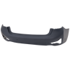 3-SERIES 19-22 REAR BUMPER COVER, Primed, Luxury Line, w/ Park Distance Censor Holes and Park Assist Sensor Holes, Sedan