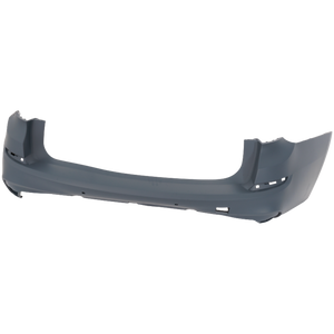 5 SERIES GT 10-13 REAR BUMPER COVER, Primed, w/ M Package, w/ Park Assist Sensor Holes