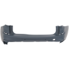 5 SERIES GT 10-13 REAR BUMPER COVER, Primed, w/ M Package, w/ Park Assist Sensor Holes