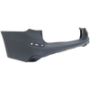 5 SERIES GT 10-13 REAR BUMPER COVER, Primed, w/ M Package, w/ Park Assist Sensor Holes