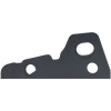 5 SERIES GT 10-13 REAR BUMPER COVER, Primed, w/ M Package, w/ Park Assist Sensor Holes