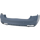 7 SERIES 16-19 REAR BUMPER COVER, Primed, w/o M Pkg, w/ 4 Park Assist Sensor Holes and 2 Park Distance Control Sensor Holes