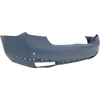 Rear Bumper Cover Primed For BMW 7-Series 2016-2019 Without M Pkg With 4 Park Assist Sensor Holes and 2 Park Distance Control Sensor Holes Replacement RB76010110P