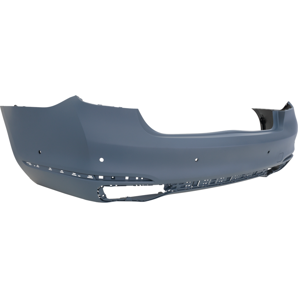 Rear Bumper Cover Primed For BMW 7-Series 2016-2019 Without M Pkg With 4 Park Assist Sensor Holes and 2 Park Distance Control Sensor Holes Replacement RB76010110P