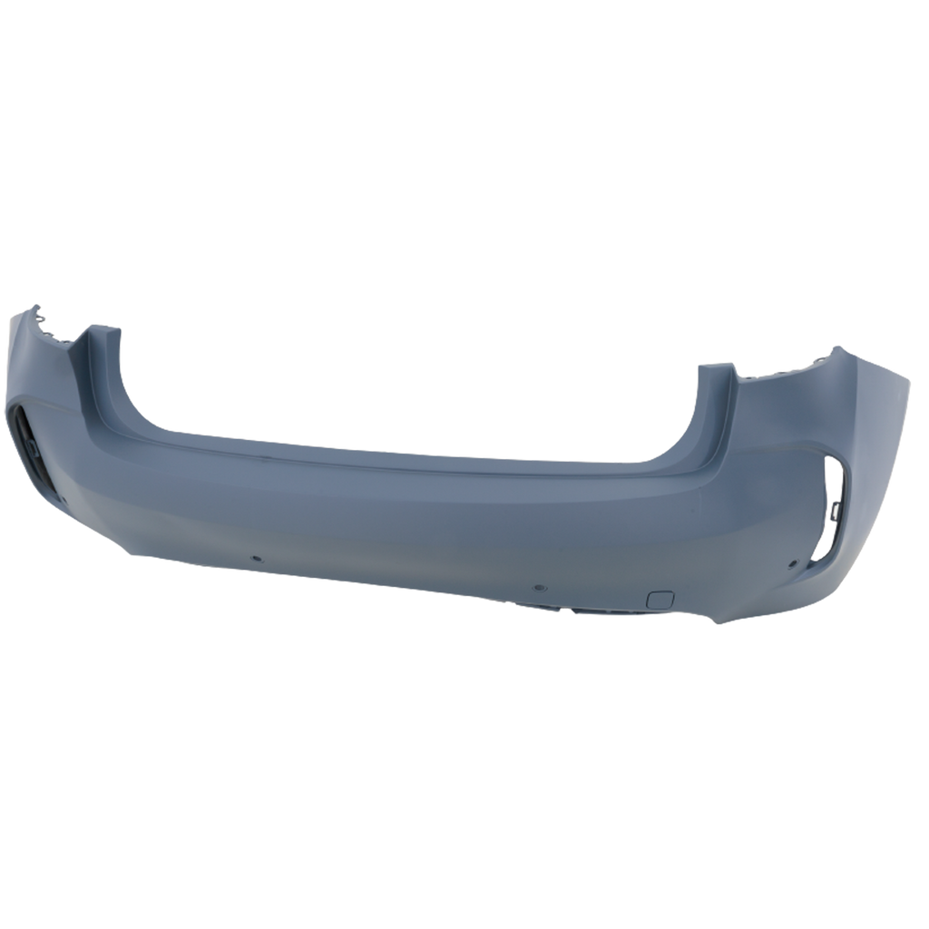 X6 15-19 REAR BUMPER COVER, Primed, w/ Park Distance Control Sensor Holes, M Model