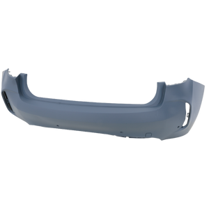 X6 15-19 REAR BUMPER COVER, Primed, w/ Park Distance Control Sensor Holes, M Model