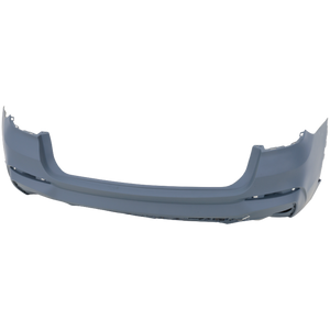 X4 15-18 REAR BUMPER COVER, Primed, w/ M Sport Pkg, w/o Park Assist Sensor Holes