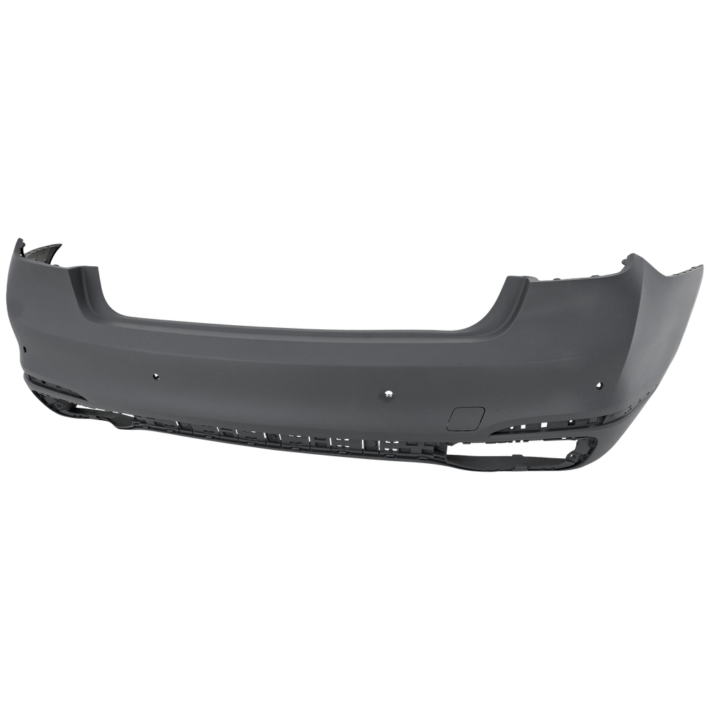 740I/750I 16-19 REAR BUMPER COVER, Primed, w/o M Pkg, w/o Park Assist Sensor Holes