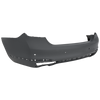 740I/750I 16-19 REAR BUMPER COVER, Primed, w/o M Pkg, w/o Park Assist Sensor Holes