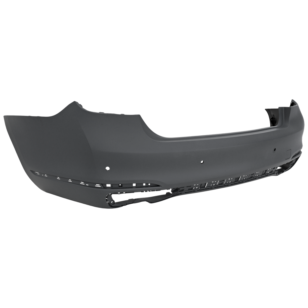 740I/750I 16-19 REAR BUMPER COVER, Primed, w/o M Pkg, w/o Park Assist Sensor Holes