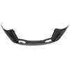 740I/750I 16-19 REAR BUMPER COVER, Primed, w/o M Pkg, w/o Park Assist Sensor Holes
