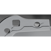 740I/750I 16-19 REAR BUMPER COVER, Primed, w/o M Pkg, w/o Park Assist Sensor Holes