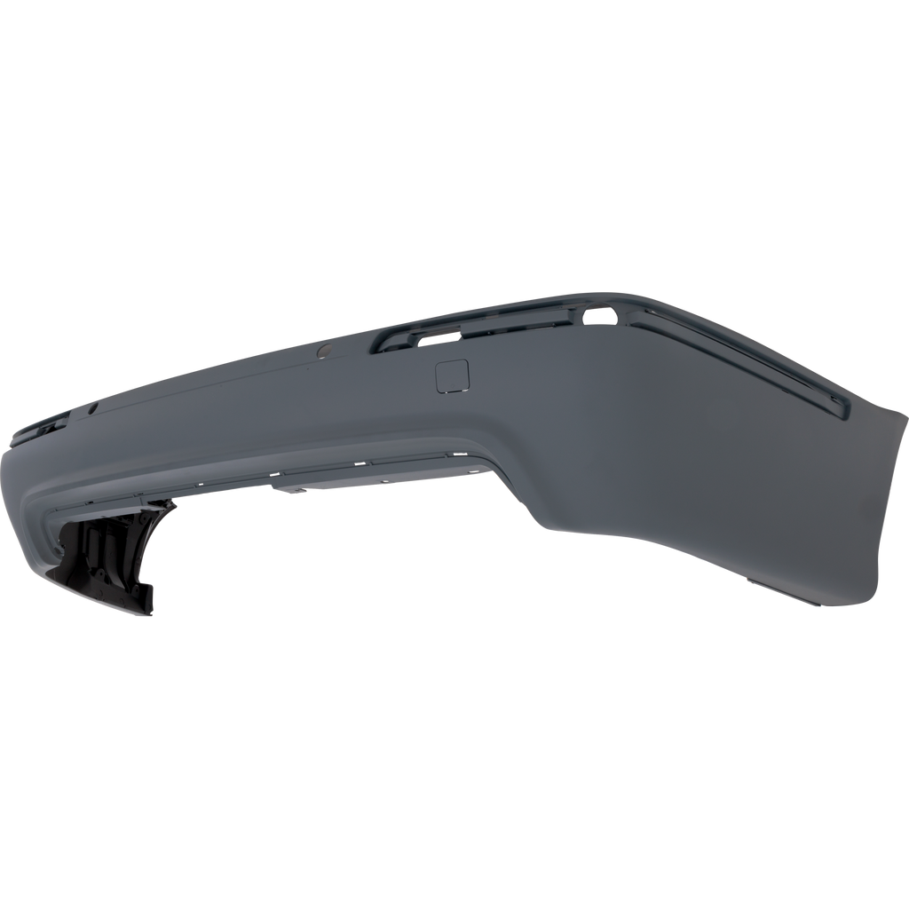 M5 00-03 REAR BUMPER COVER, Primed, w/o Center Bracket, w/ Molding Holes and Park Distance Control Sensor Holes