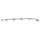7-SERIES 20-22 REAR BUMPER MOLDING LH, Side Cover, Chrome, w/o M Package