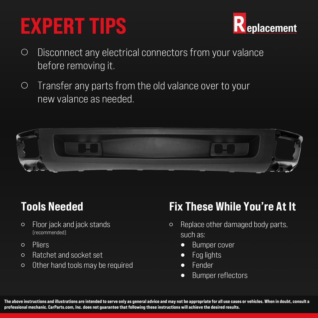 X1 17-19 REAR LOWER VALANCE, Lower Trim Panel, Textured Black, w/ M Package, w/o Park Distance Control Sensor Holes