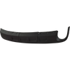 ENVISION 16-18 REAR LOWER VALANCE, Textured Black, w/ Single Exhaust Holes