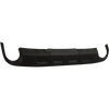 ENVISION 16-18 REAR LOWER VALANCE, Textured Black, w/ Dual Exhaust Holes