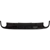 ENVISION 16-18 REAR LOWER VALANCE, Textured Black, w/ Dual Exhaust Holes