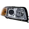 A6 02-04 HEAD LAMP RH, Assembly, Halogen, 6 Cyl Eng.