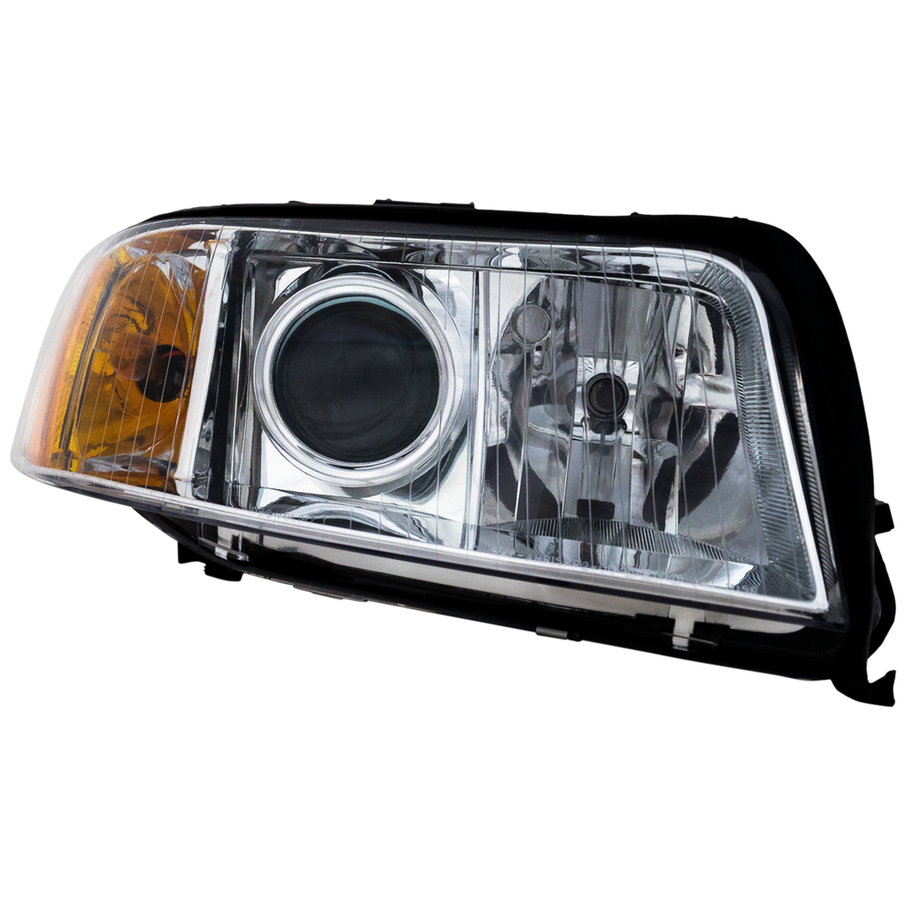 A6 02-04 HEAD LAMP RH, Assembly, Halogen, 6 Cyl Eng.