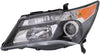 MDX 07-09 HEAD LAMP LH, Lens and Housing, HID, w/o HID Kit, w/ Sport Package