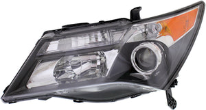 MDX 07-09 HEAD LAMP LH, Lens and Housing, HID, w/o HID Kit, w/ Sport Package