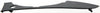 A4/S4 05-09 FRONT FOG LAMP MOLDING LH, Lower, Paint to Match