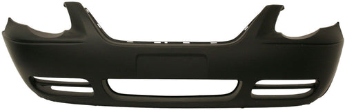 TOWN AND COUNTRY 05-07 FRONT BUMPER COVER, Primed, 119 In. WB, w/ Scalloped Headlights, w/o Fog Light Holes - CAPA