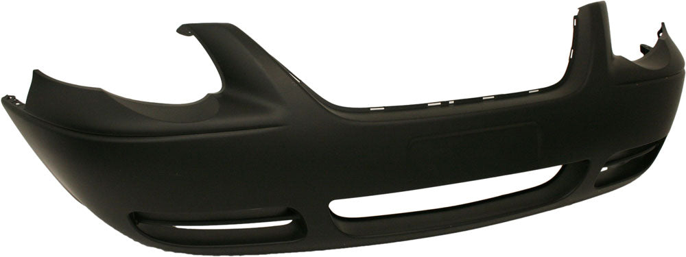 TOWN AND COUNTRY 05-07 FRONT BUMPER COVER, Primed, 119 In. WB, w/ Scalloped Headlights, w/o Fog Light Holes - CAPA