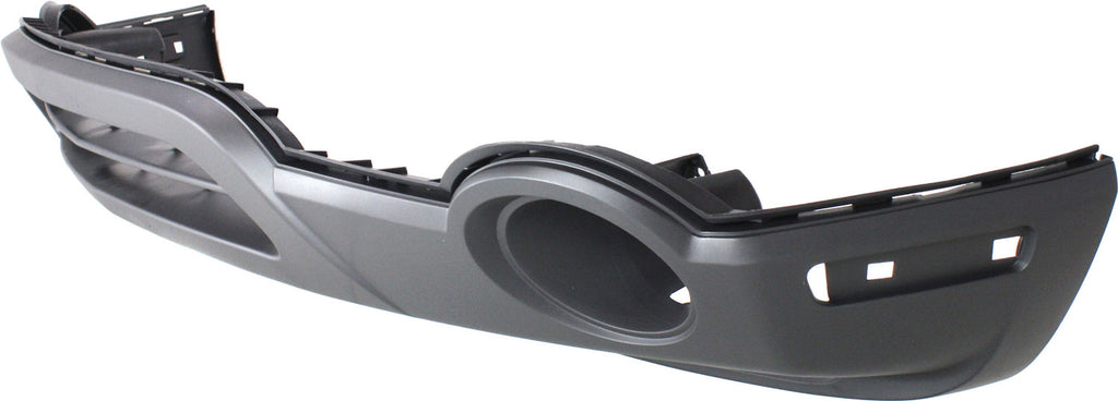 Front Bumper Cover Lower Textured Gray For 2004-2006 Chrysler Pacifica With Fog Light Holes Replacement RBC010307