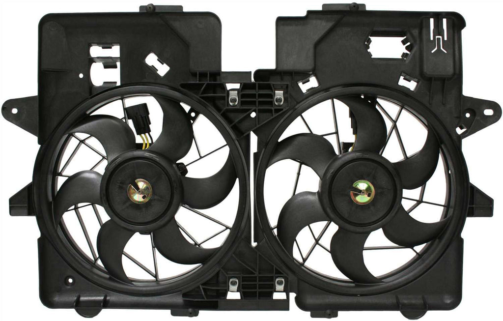 ESCAPE 2001-04 RADIATOR FAN SHROUD ASSEMBLY, Dual Fan, 2.0 Eng