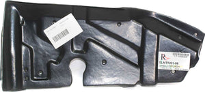ELANTRA 01-06/TIBURON 03-08 ENGINE SPLASH SHIELD, Under Cover, RH